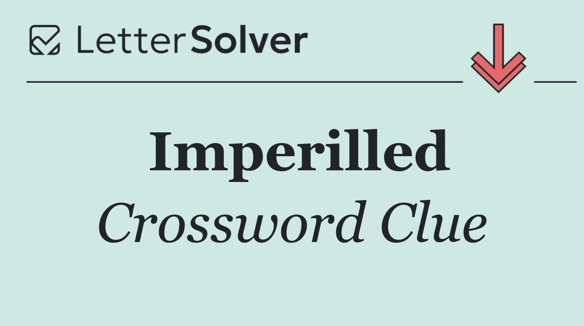 Imperilled