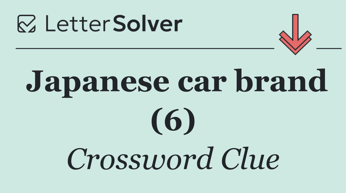 Japanese car brand (6)