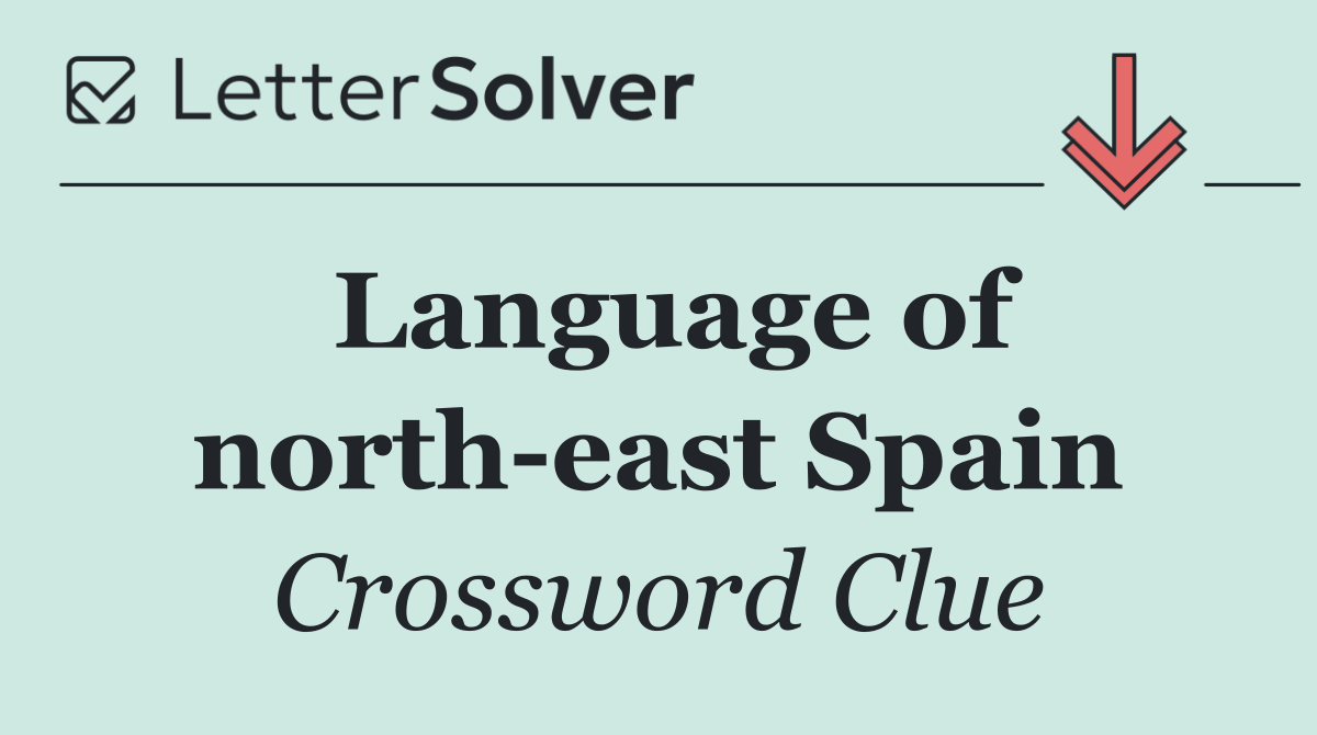 Language of north east Spain