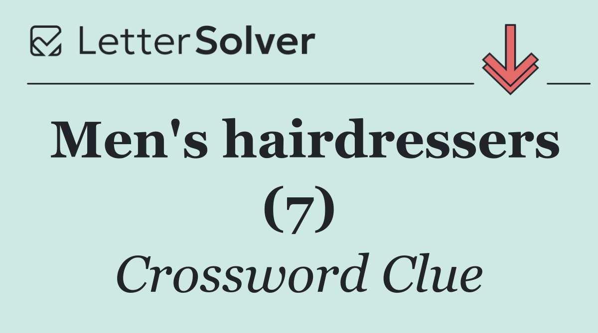 Men's hairdressers (7)