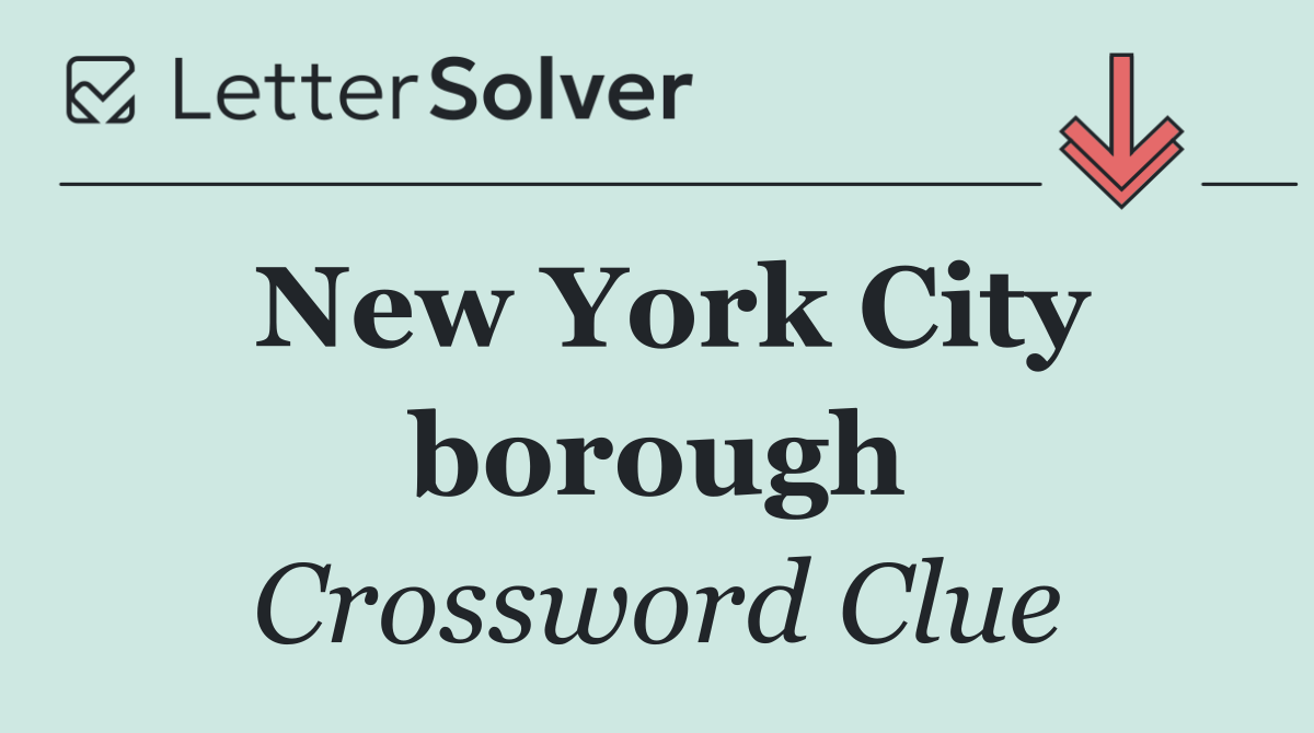 New York City borough