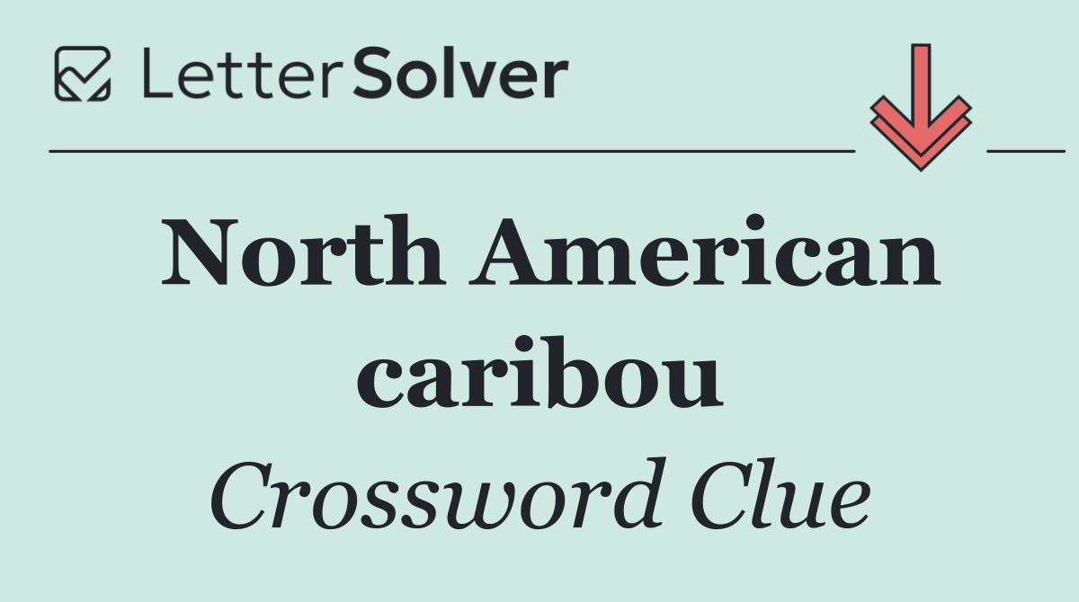 North American caribou