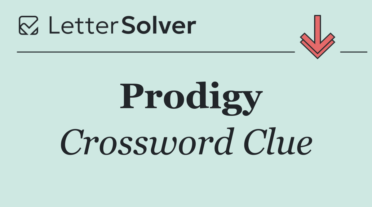 Prodigy
