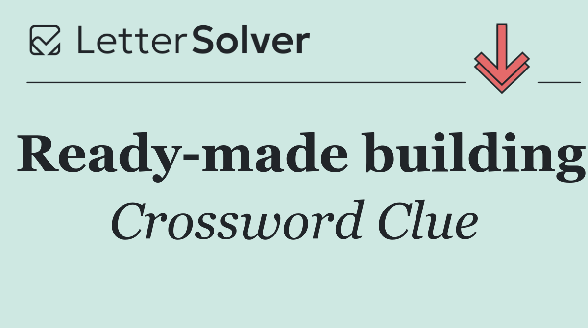 Ready made building