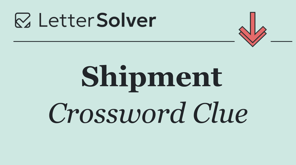 Shipment