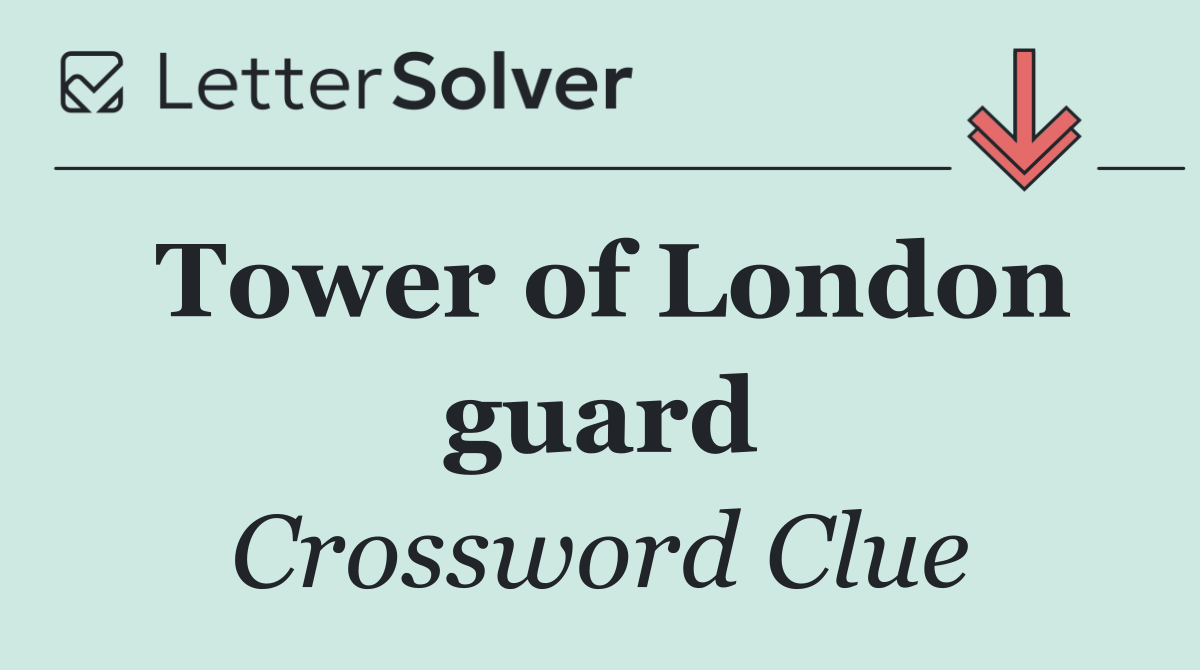 Tower of London guard