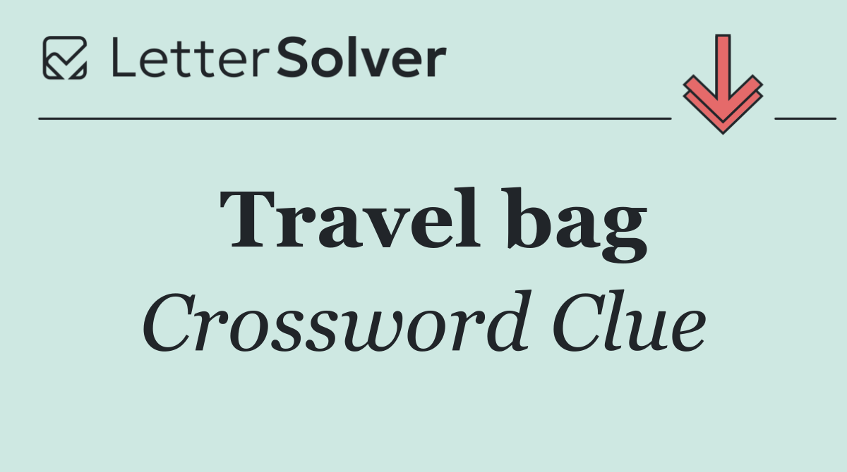 Travel bag