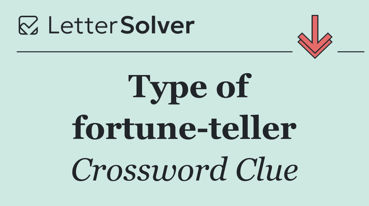 Type of fortune teller