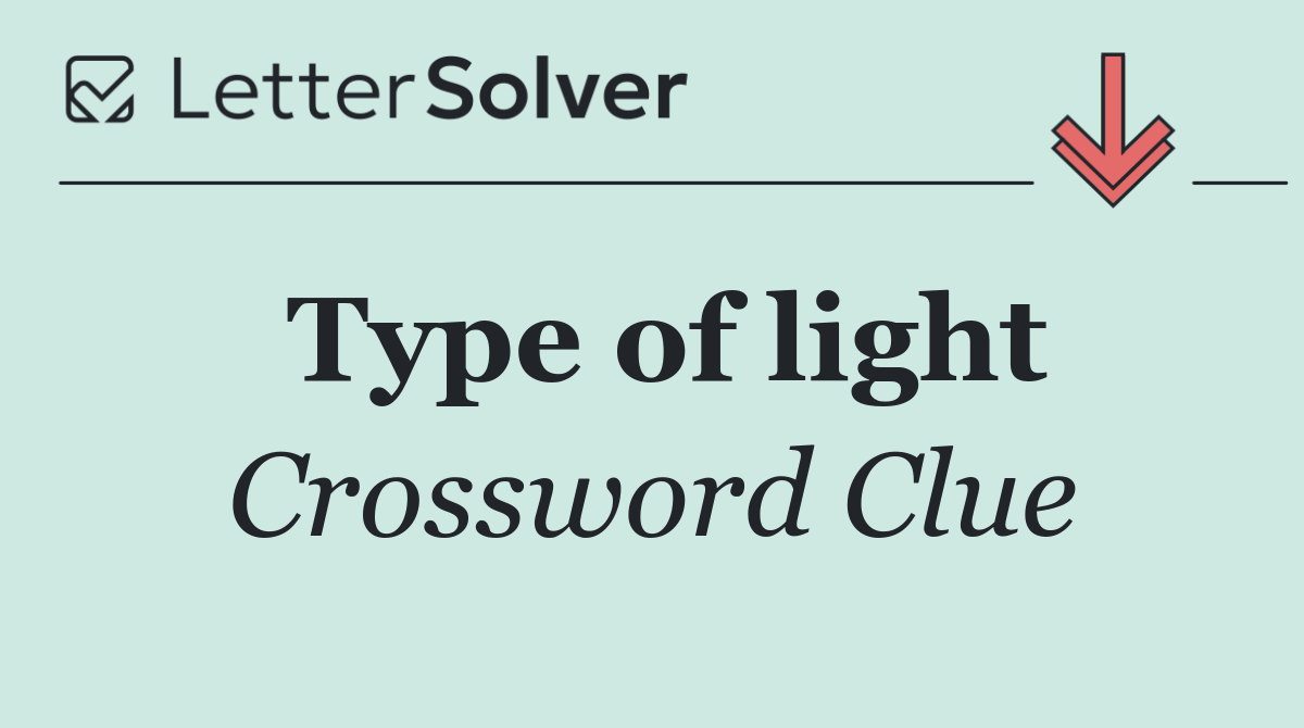 Type of light