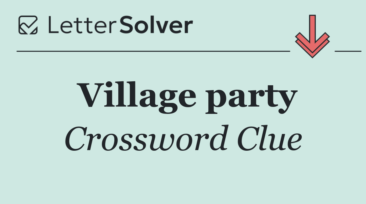 Village party