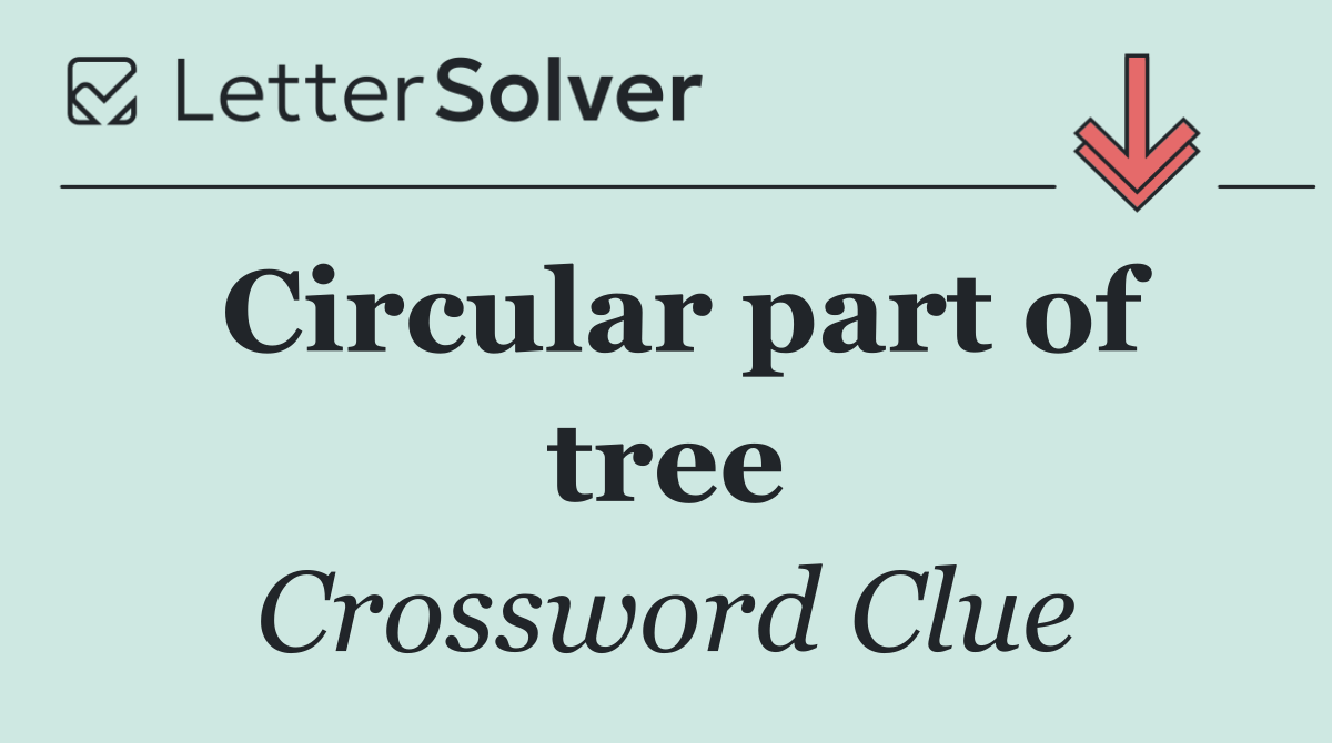 Circular part of tree