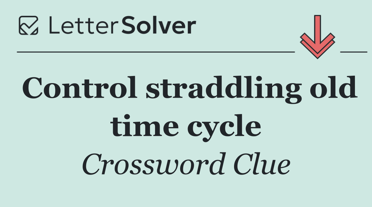 Control straddling old time cycle