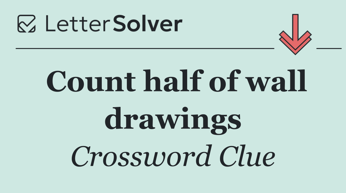 Count half of wall drawings