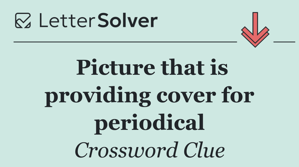 Picture that is providing cover for periodical