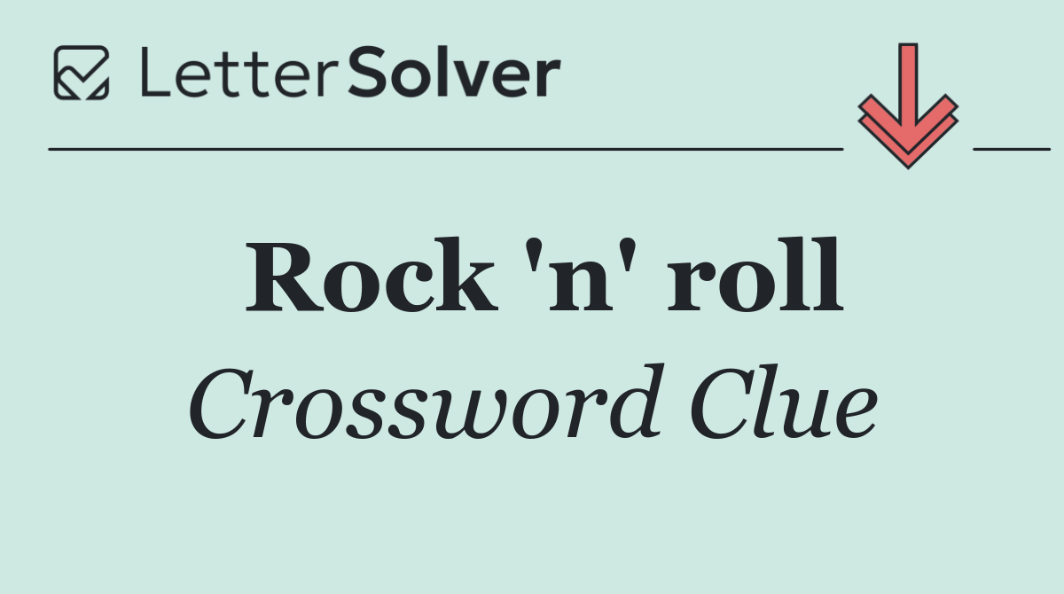 Rock 'n' roll