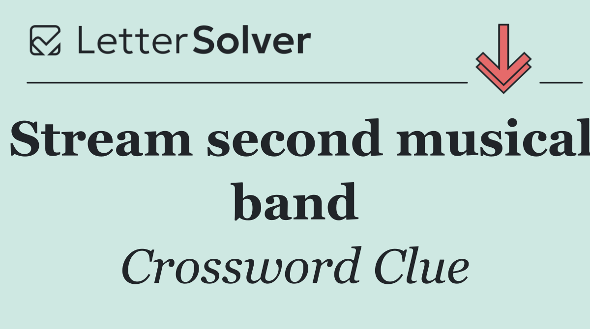 Stream second musical band
