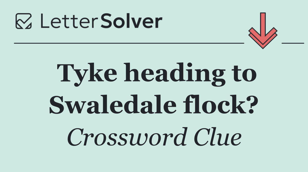 Tyke heading to Swaledale flock?