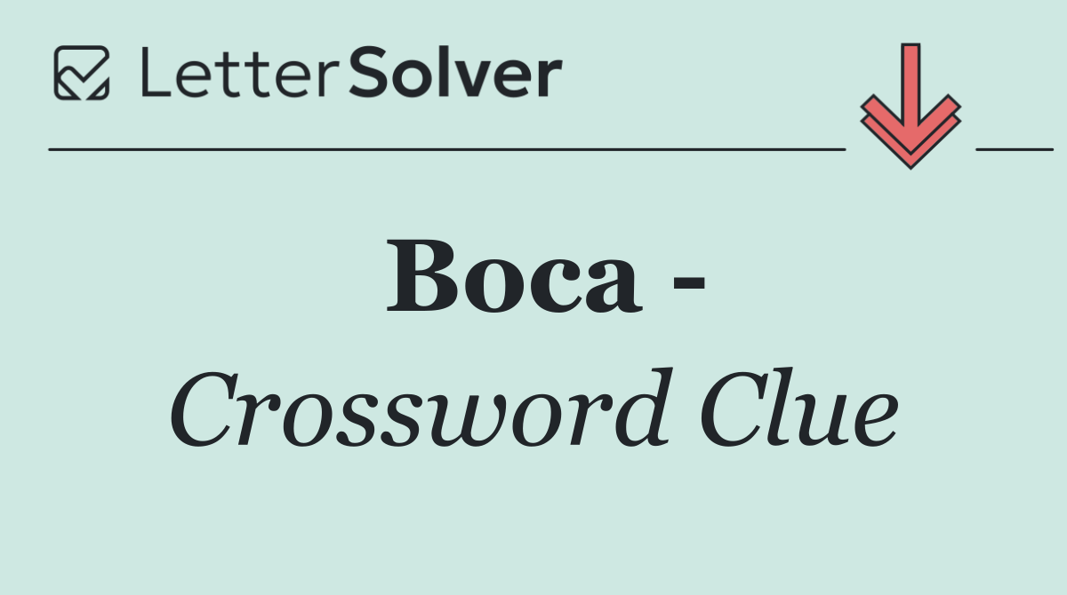 Boca  
