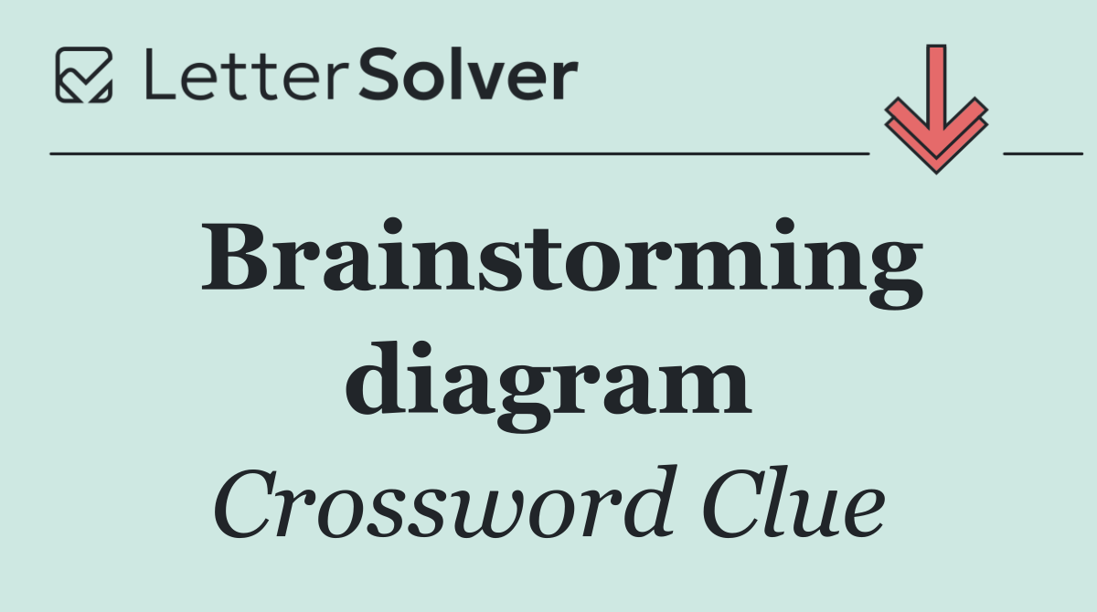 Brainstorming diagram