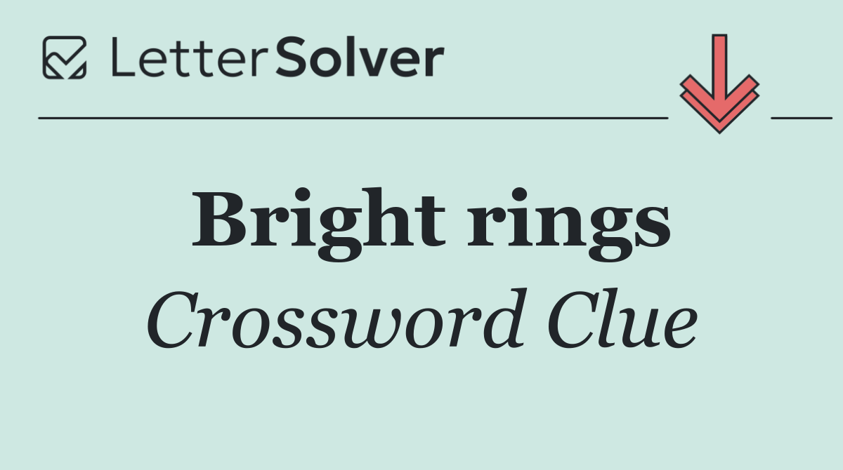Bright rings