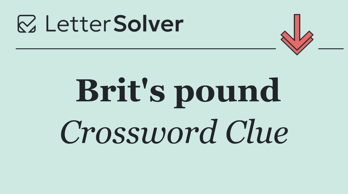 Brit's pound