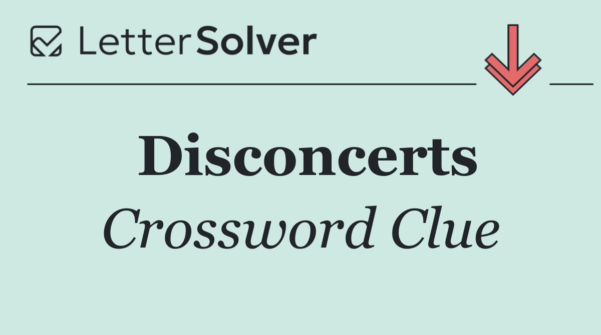 Disconcerts