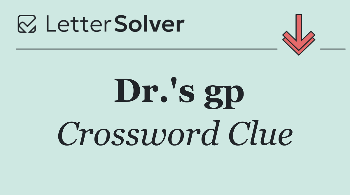 Dr.'s gp