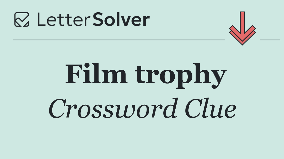 Film trophy