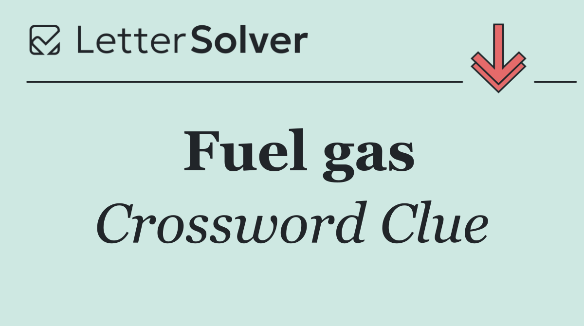 Fuel gas