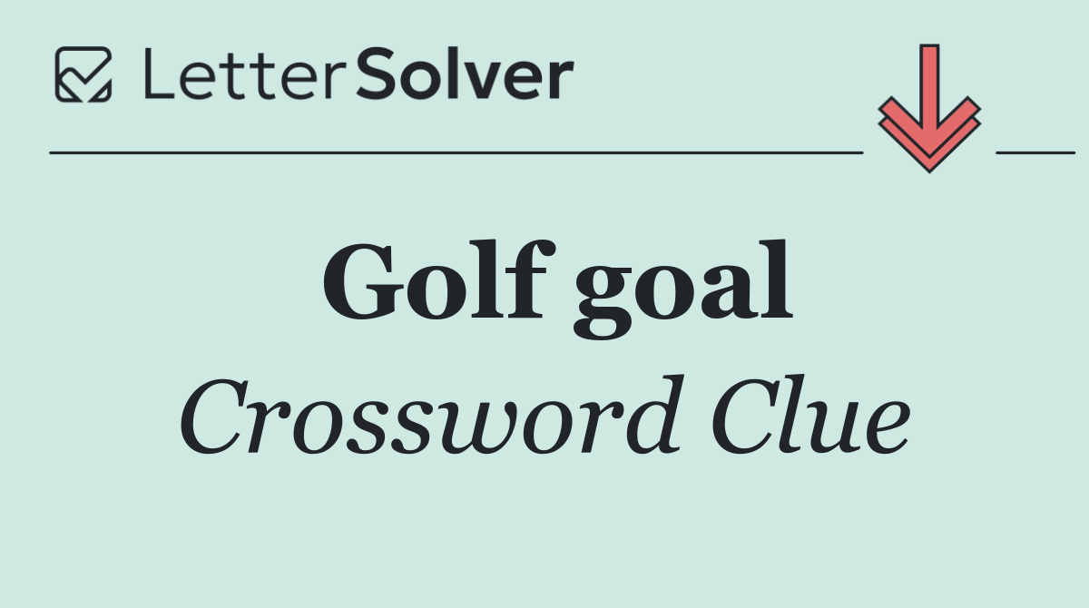 Golf goal