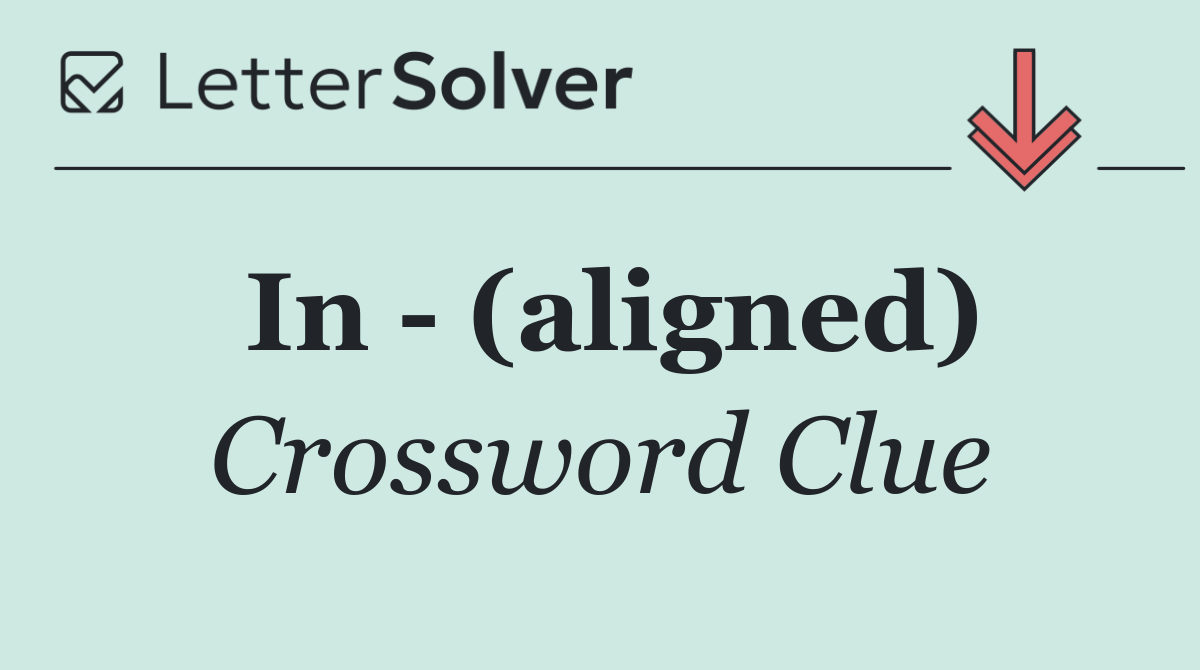 In   (aligned)