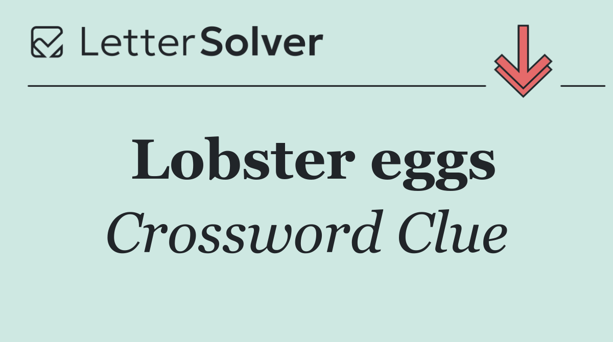 Lobster eggs