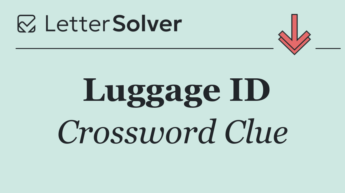 Luggage ID