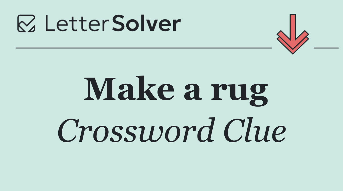 Make a rug