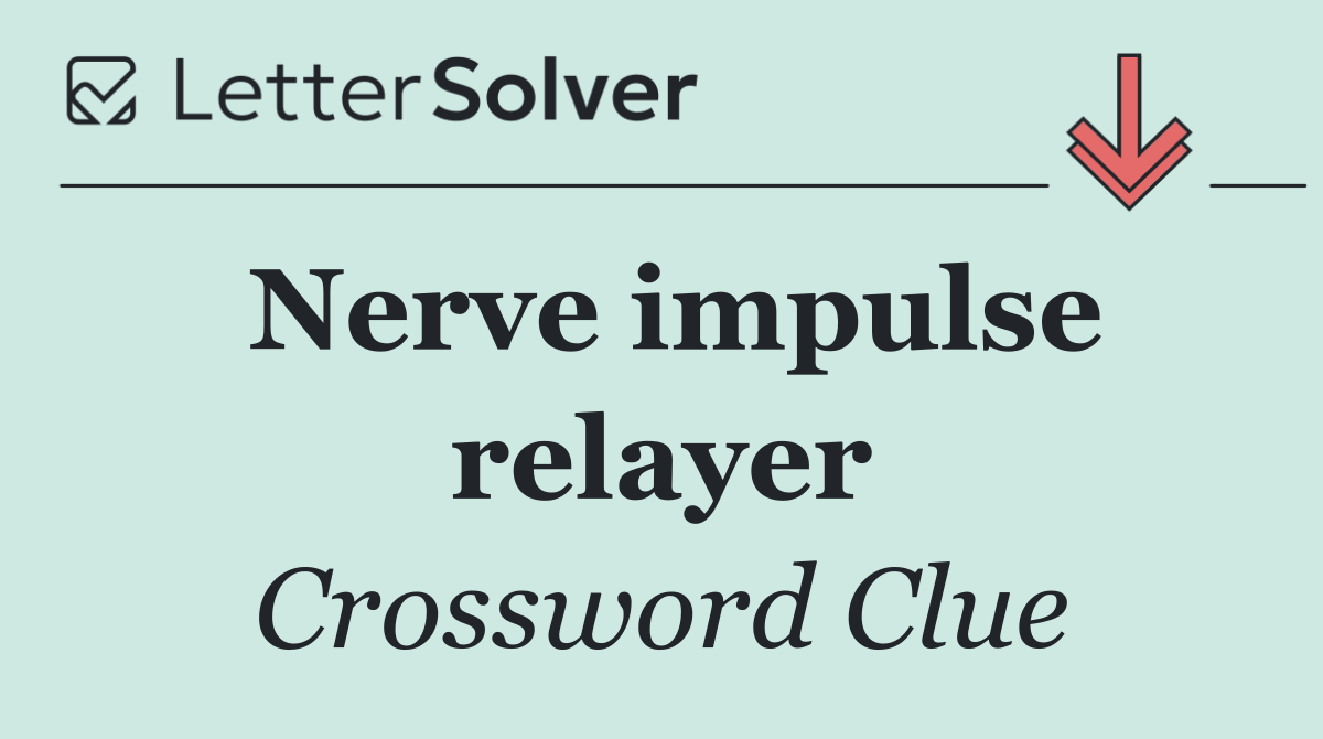 Nerve impulse relayer