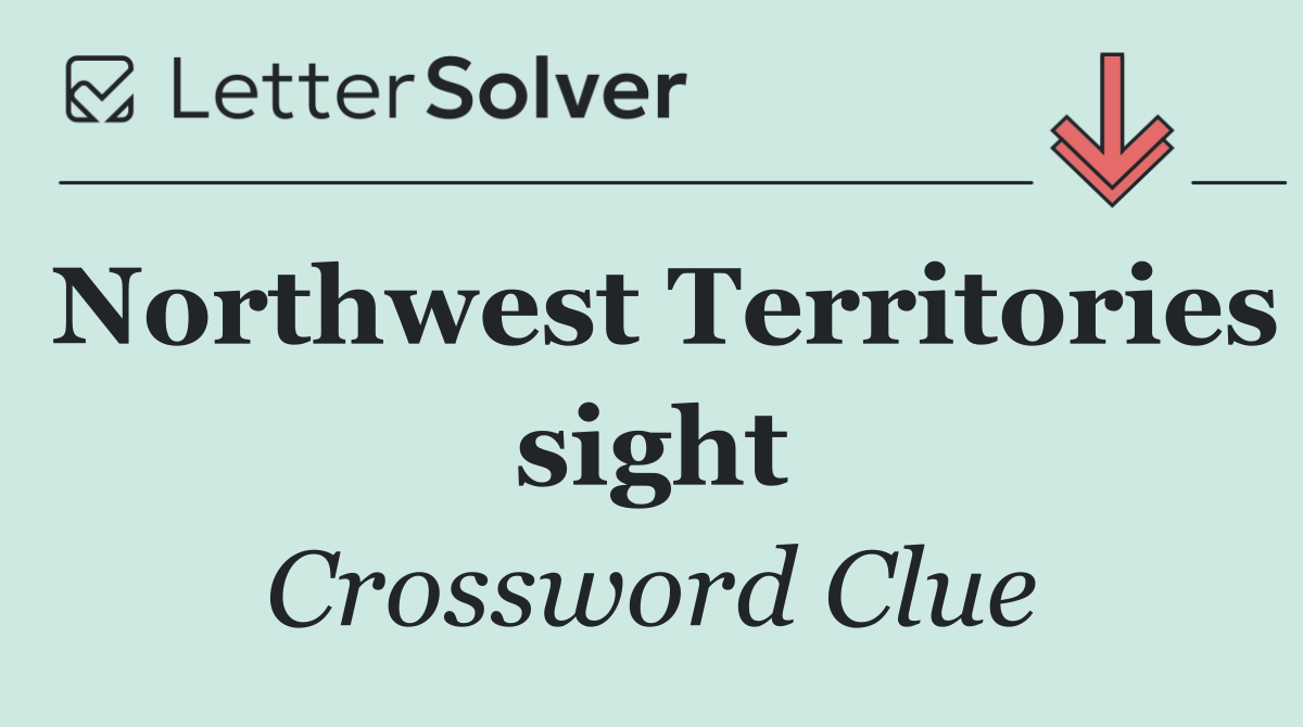 Northwest Territories sight