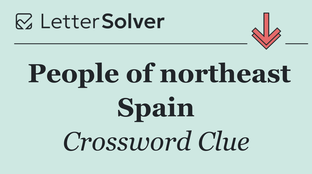 People of northeast Spain
