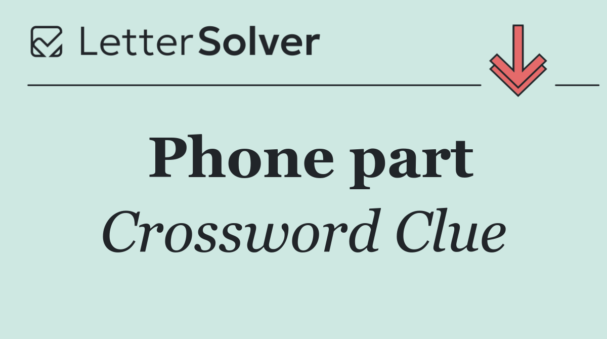 Phone part