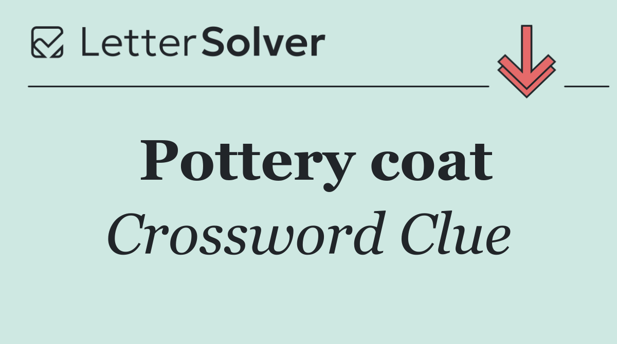 Pottery coat