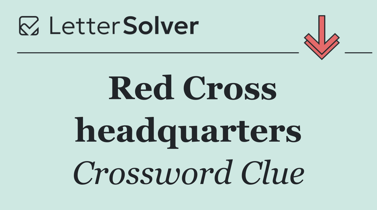 Red Cross headquarters