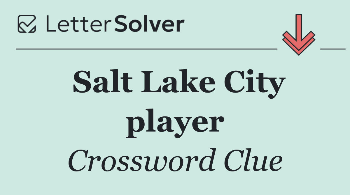 Salt Lake City player