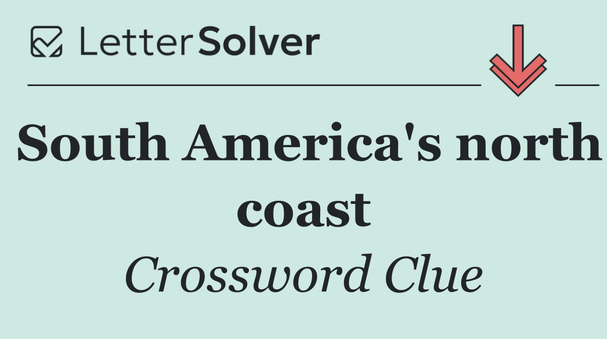South America's north coast