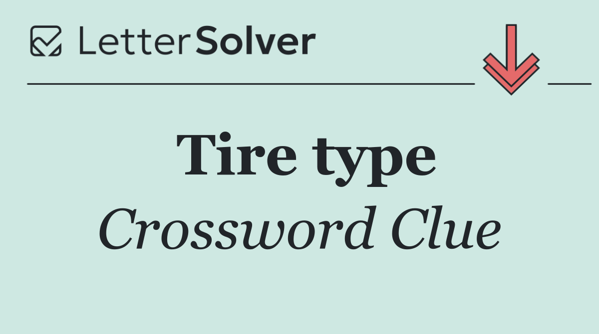 Tire type