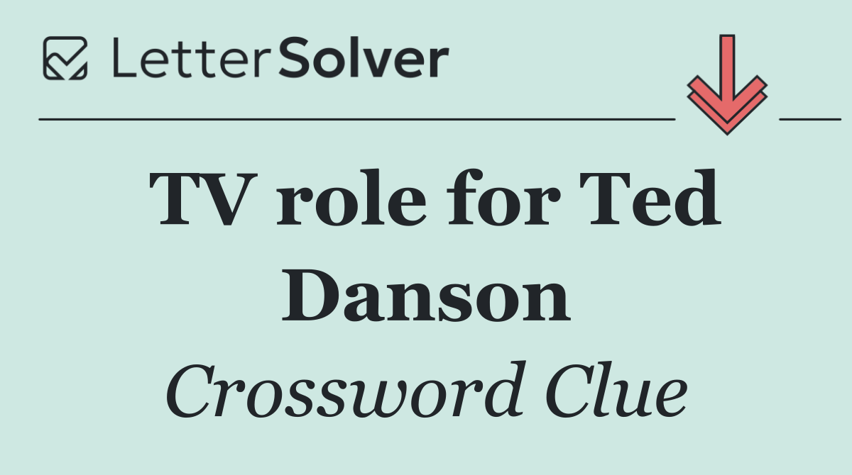 TV role for Ted Danson