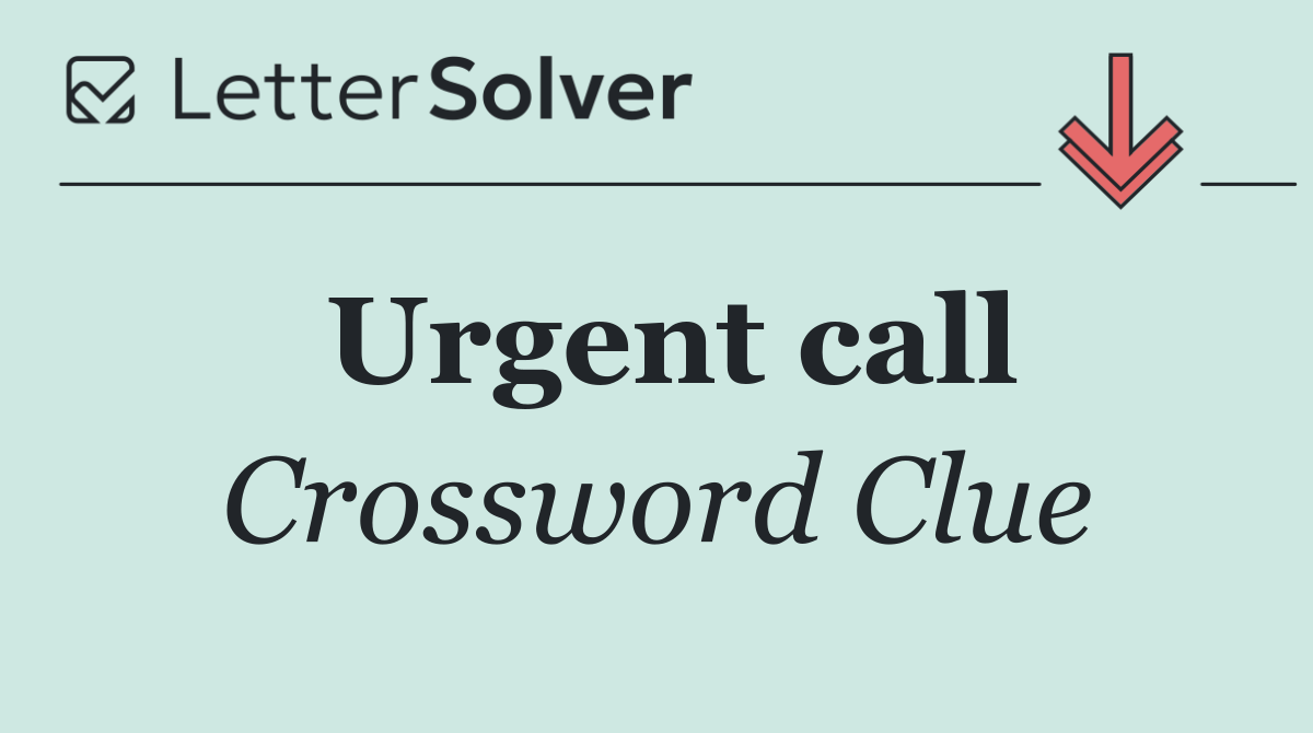 Urgent call