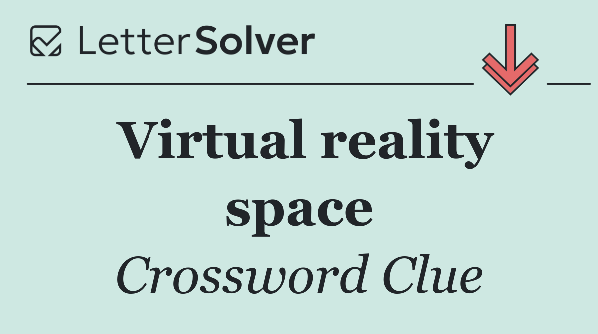 Virtual reality space