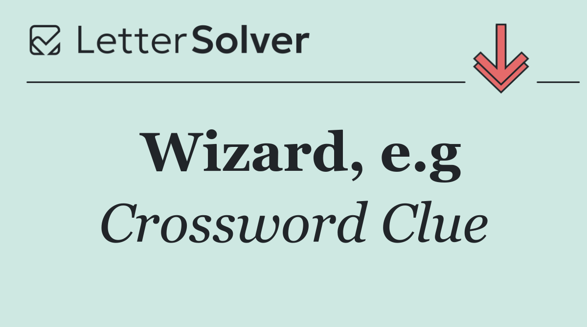 Wizard, e.g