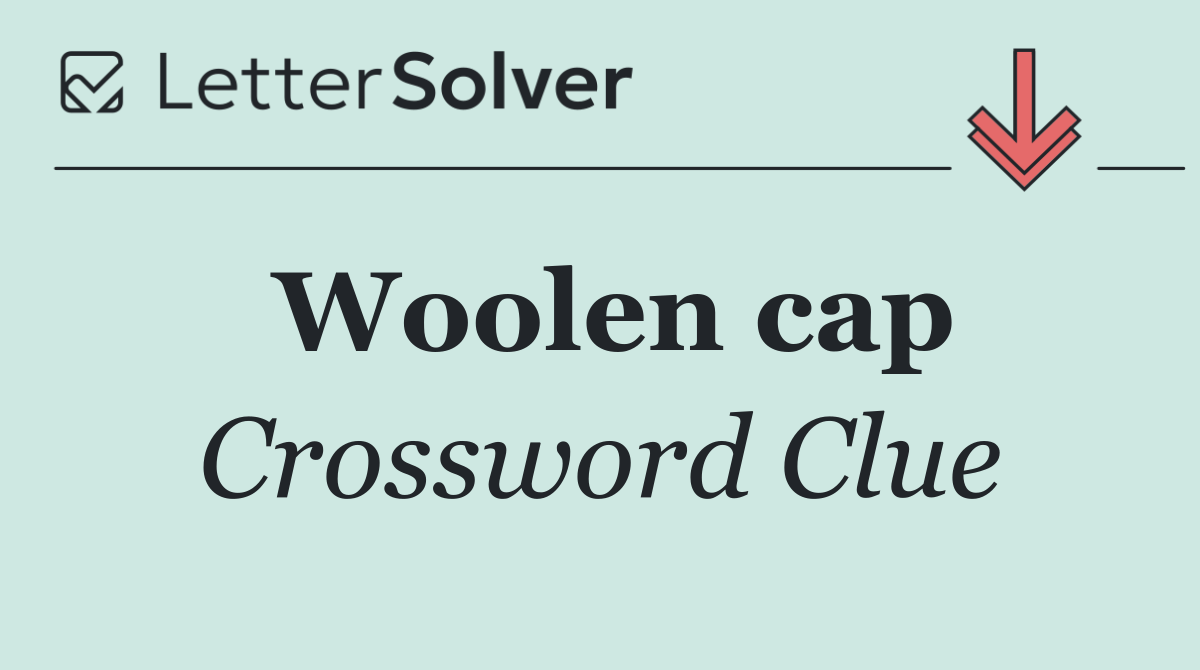 Woolen cap