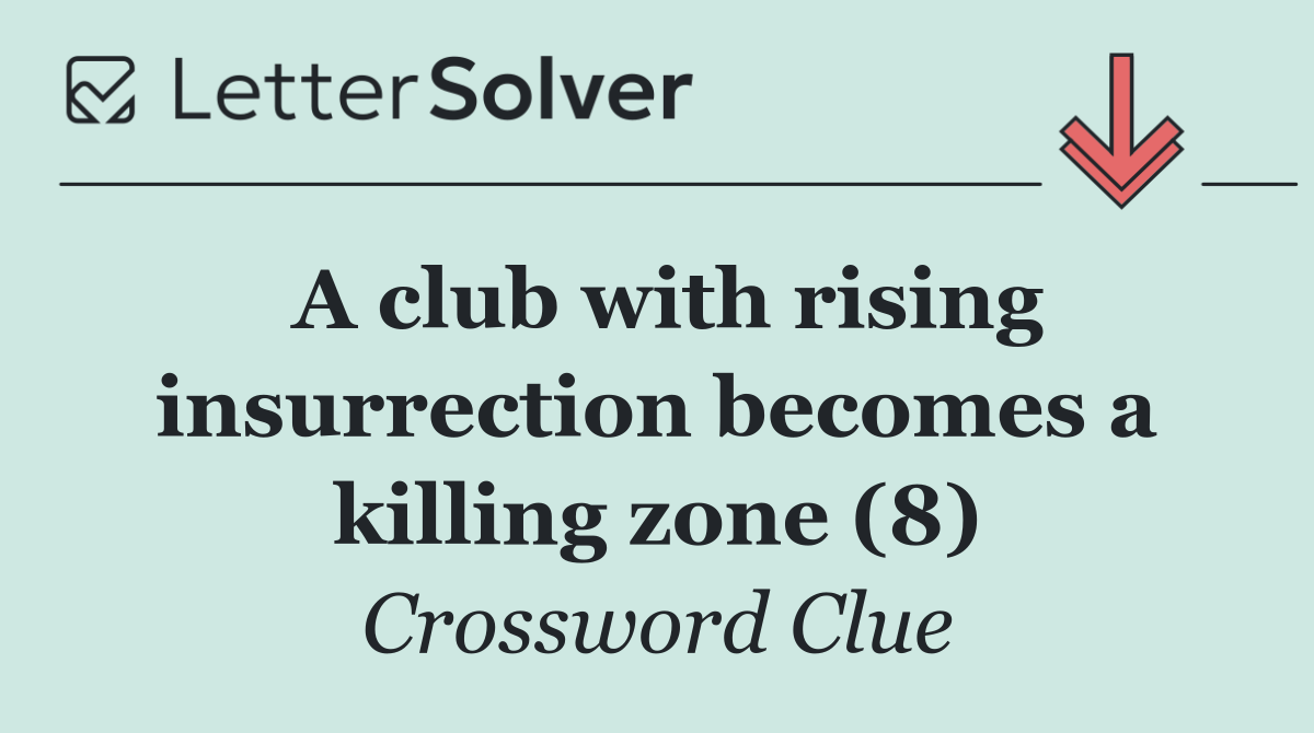 A club with rising insurrection becomes a killing zone (8)