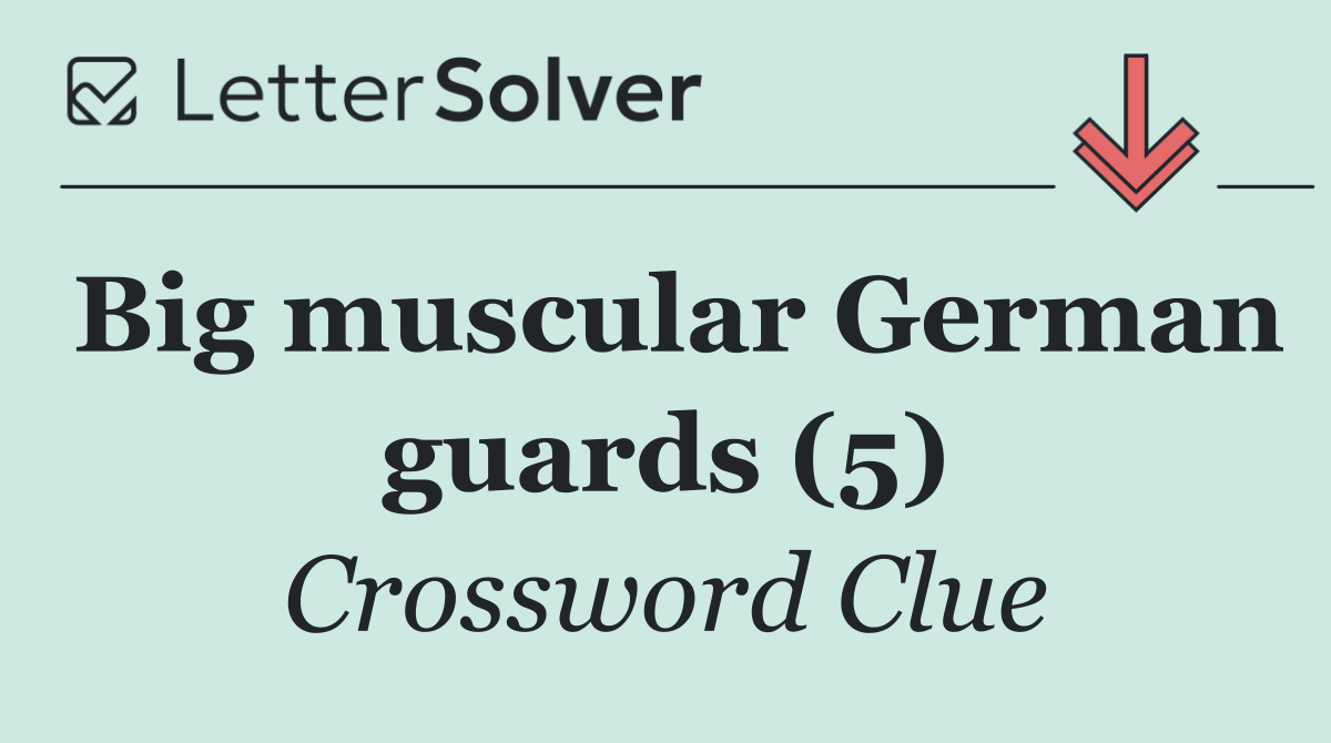 Big muscular German guards (5)